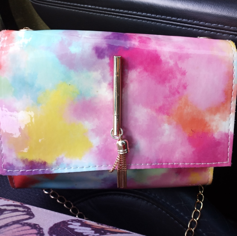 Summer Days Tie Dye Crossbody Bag